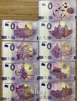 0 Euro Souvenir Banknote 34 designs Total 175pcs Ebay Reseller Pack 4