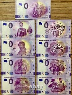 0 Euro Souvenir Banknote 34 designs Total 175pcs Ebay Reseller Pack 4