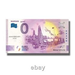 0 Euro Souvenir Banknote Anniversary Kuwait Oman Bahrain Set of3 Souvenirscheine