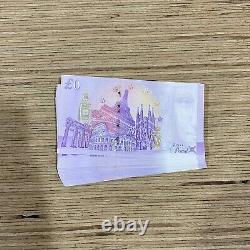 0 Zero Euro Pound Banknote Bundle x100 Titanic 110th Anniversary GBAF 2021-1