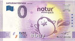 100 (bundle) x 0 EURO NATURWATERPARK Vila Real ANNIV (Portugal) EuroSouvenir