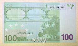 100 euro banknote 2002, Austria, Trichet sign