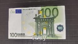 100 euro banknote 2002 FIRST SERIES ITALY UN CIRCULATED MINT