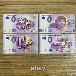 1961 0 Euro Souvenir Banknotes Lot of 18 with Birthdate 1961 Special Number