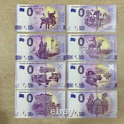 1994 0 Euro Souvenir Banknotes Lot of 19 with Birthdate 1994 Special Number