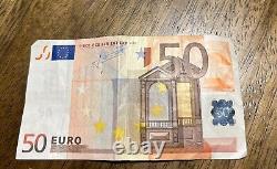 2 2002 Germany 50 Euro Banknote P-4x. 1 Duisenberg Sig XF