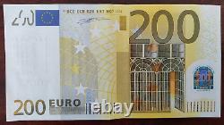 200 Euro Bank note 2002 P Netherlands Duisenberg non-circulated Geldschein