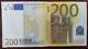 200 Euro Bank Note 2002 P Netherlands Duisenberg Non-circulated Geldschein