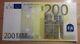 200 Euro Banknotes P-6 Unc