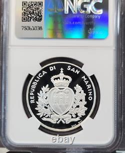 2011 San Marino Silver 10 Euro Coins And Banknotes Ngc Pf 70 Ultra Cameo Pop 1