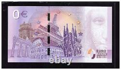 2017 GERMANY Souvenir Banknote 0 Euro Dusseldorf, Nice LOW No. Ltd 5000 UNC