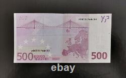 500 Euro Banknote Bill European Union / 500 euros prefix (X) Duisenberg