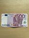500 Euro Circulated Banknote N-series 2002 Trichet Signed