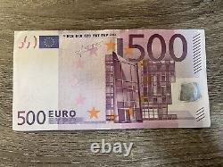 500 Euro Circulated Banknote. Single 500 Euros EU 2002 Series. 500 Euro CIR Note