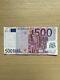 500 Euro Circulated Banknote X-series 2002 Trichet Signed