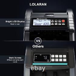 AL1000 Money Counter Machine With Value Counting, Support Dollar and Euro, UV