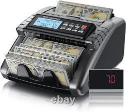 AL1000 Money Counter Machine with Value Counting, Support Dollar and Euro, Uv, MG