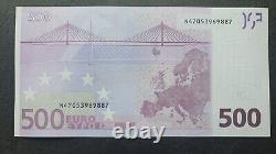 AUSTRIA 500 Euro 2002 N-serie, Trichet, UNC