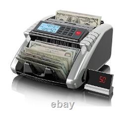 Aneken Money Counter Machine with Value Count, Dollar, Euro UV/MG/IR/DD/DBL/H