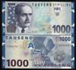 Austria 1000 1,000 Shillings P155 1997 Lab Pre Euro Unc Rare Money Bill Banknote