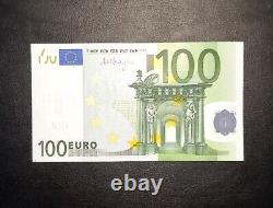BANKNOTE 100 EURO 2002, N-series AUSTRIA, DRAGHI signature