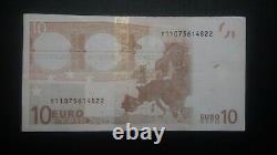 Banknote 10 Euro 2002 (Greece) DEFECT RARE Hologram far off right