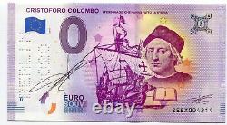 COLOMBO 2019 BERLIN 0 Euro Souvenir Note Original Signature by Richard Faille