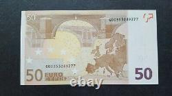 CYPRUS 50 Euro 2002 G-serie, Draghi Sign, aUNC, R049