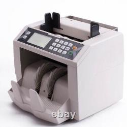 Digital Money Counter EURO US DOLLAR Bill Cash Counting Machine 110V/220V