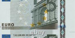 ECB BCE Euro Banknote Greece 2002 5 ERROR RARE UNC #ED3706