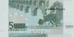 ECB BCE Euro Banknote Greece 2002 5 ERROR RARE UNC #ED3706