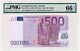 European Union (austria) Banknote 500 Euro 2002 Draghi Signature Pmg Ms 66 Epq