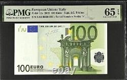 EUROPEAN UNION, ITALY 2002 100 Euro, P 12 s, UNC PMG 65 EPQ