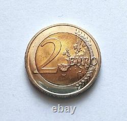 Error! Germany 2 Euro 2022 D Erasmus. Minting errors on both sides! UC#106