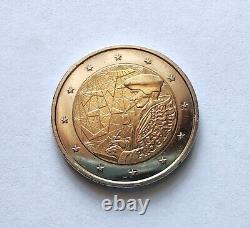 Error! Germany 2 Euro 2022 D Erasmus. Minting errors on both sides! UC#106