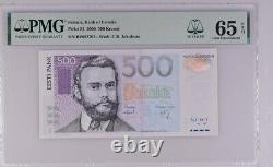 Estonia (Pre Euro) 500 Krooni 2000 P83 UNC / PMG GEM65EPQ