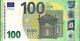 Euro 100 Euro 2019 Draghi Sign. Single One Hundred Unc Banknote
