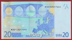 Euro 20 Euro 2002 Pick 3m (Portugal) U001 Duisenberg Crisp GEM Unc