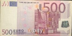Euro 500 Banknote, 2002 Version, Prefix-X, Germany, Printer R