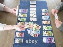 Euro Banknote Fake Money Bank Game Movie Clip Child Dealer Silver Ticket