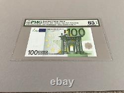 European Union 100 Euros P-5v 2002 PMG 65 EPQ