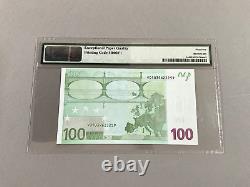 European Union 100 Euros P-5v 2002 PMG 65 EPQ