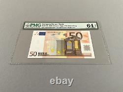 European Union 50 Euros P-4v 2002 PMG 64 EPQ