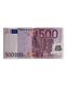 European Union 500 Euro 2002 X Series Circulated Banknote Good Condition