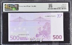 European Union, 500 Euros 2002 P-19An 65 EPQ Austria Sign. M. Draghi