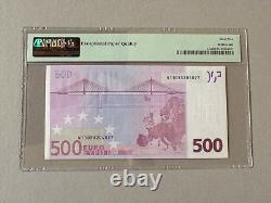 European Union 500 Euros P-14N 2002 PMG 65 EPQ