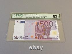 European Union 500 Euros P-7t Duisenberg 2002 PMG 63 EPQ