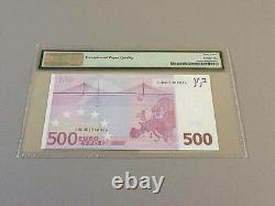 European Union 500 Euros P-7t Duisenberg 2002 PMG 63 EPQ