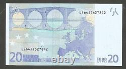 European Union France, 20 Euro 2002, UNC P-3u, L-B103u1 Duisenberg L014E4