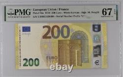 European Union / France 200 Euro 2019 P25u UNC / PMG Superb GEM67EPQ